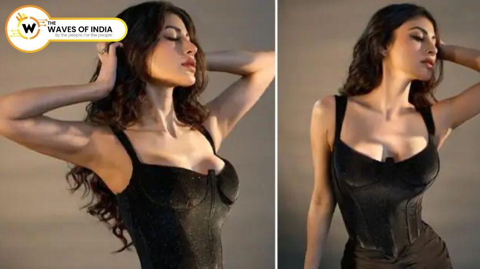 मौनी रॉय ने ब्लैक थाई-हाई स्लिट बॉडीकॉन गाउन में दिखाई शोख अदाएं, जमकर फ्लॉन्ट किया कर्वी फिगर